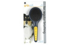 JW Pet Pin Brush Grey, Yellow Large