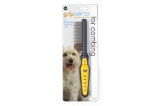 Jw Pet Comb Grey, Yellow Medium