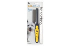 JW Pet Comb Fine Grey, Yellow One Size
