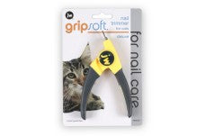 JW Pet GripSoft Cat Deluxe Nail Trimmer Yellow, Gray One Size