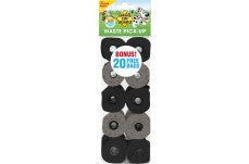 Bags on Board Waste Pick-up Bags Refill Grey, Black 140 Count