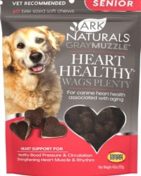 Ark Naturals Gray Muzzle Heart Healthy Wags Plenty New W/Seal