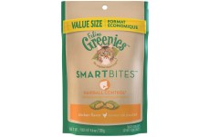 Greenies FELINE SMARTBITES Hairball Control Chicken Flavor Cat Treat 4.6 oz
