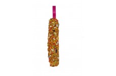 A & E Cages Smakers Snack Fruit Treat Stick Display for Cockatiels 12 Count
