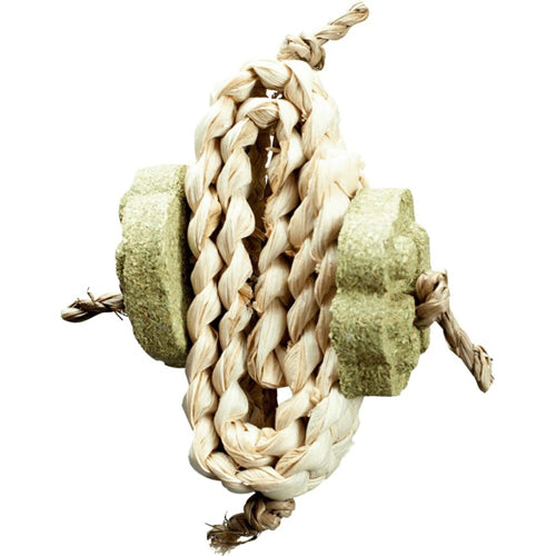 A E Cages Nibbles Twisted Hay Small Animal Chew 1ea/One Size