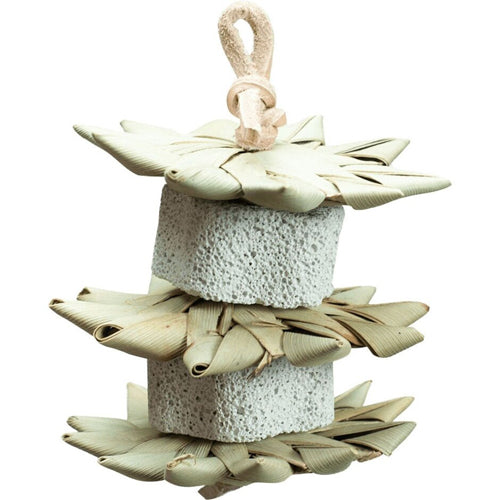 A E Cages Nibbles S'mores Pumice Palm Stacks Small Animal 1ea/One Size