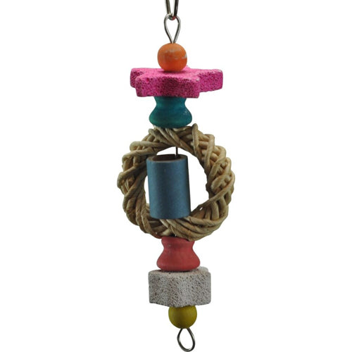 A E Cages Nibbles Colored Pumice Star Small Animal Chew 1ea/One Size