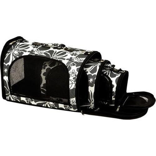 A E Cages Happy Beaks The Excursion Small Animal Pet Carrier Black, 1ea/SM