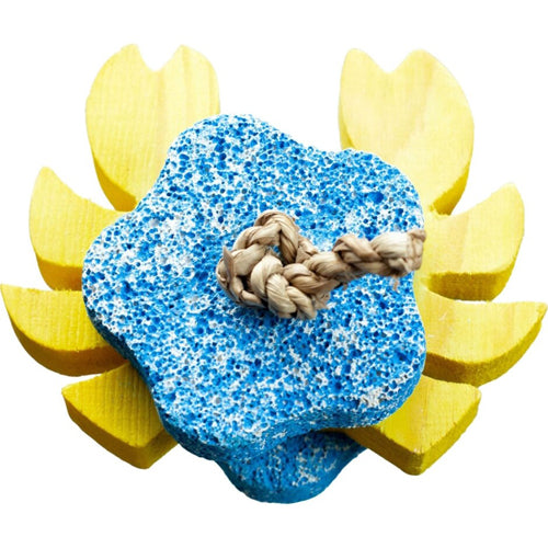 A E Cages Nibbles Crabby Pumice Wooden Small Animal Chew Toy 1ea/One Size