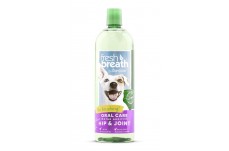 TropiClean Fresh Breath Oral Care Water Additive Plus Hip & Joint for Dogs 33.8 fl. oz