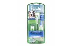 Tropiclean Advanced Whitening Oral Care Kit For Dogs 4Pc
