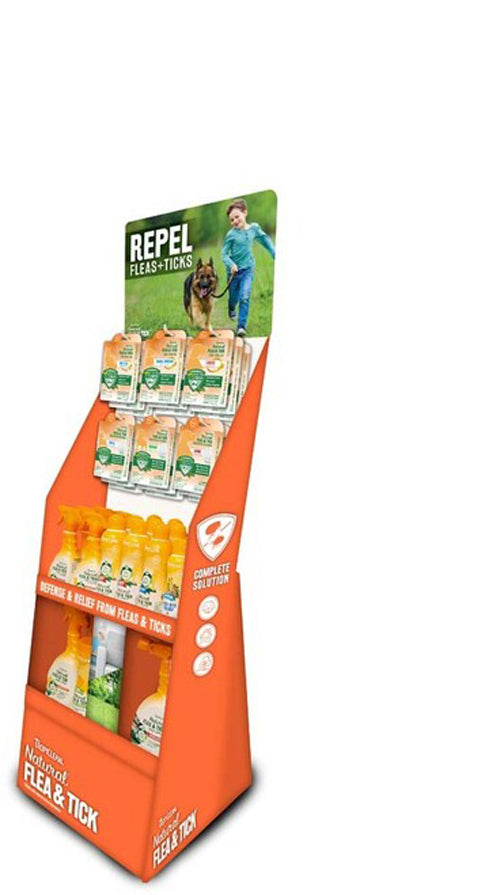 Tropiclean Dog Flea & Tick Counter Display 42 Pieces