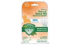 Tropiclean Natural Flea and Tick Spot On Treatment Small Dog 3Pk