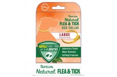 TropiClean Natural Flea & Tick Dog Collar Counter Display 6 Piece 25 in