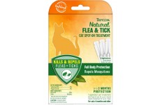 Tropiclean Natural Flea and Tick Spot On Treatment For Cats 3 Ct