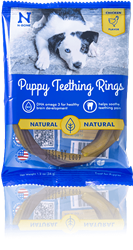N-Bone Puppy Teething Rings Chicken 1.2 oz Single