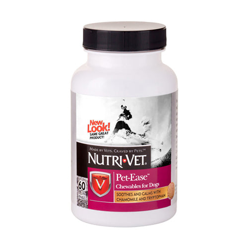 Nutri-Vet Pet-Ease Natural For Dogs 60 Ct