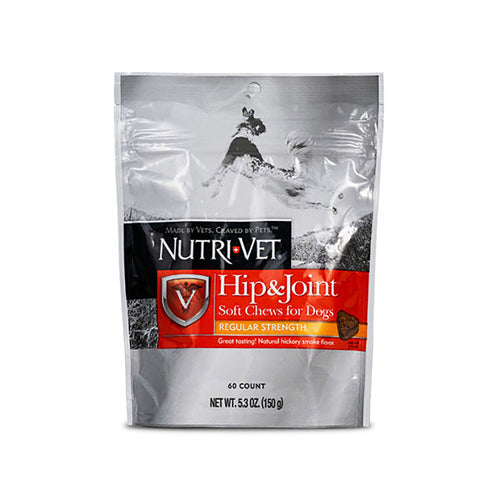 Nutri-Vet Hip & Joint Soft Chews Natural Smoke 5.3 oz