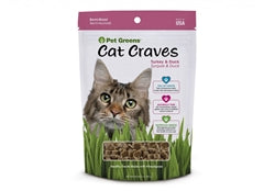 Pet Greens Cat Craves Semi-Moist Cat Soft Treat Turkey & Duck 3 oz
