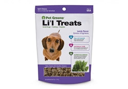 Pet Greens Li'l Treats Soft Dog Chews Lamb 6 oz