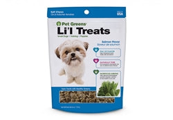 Pet Greens Li'l Treats Soft Dog Chews Salmon 6 oz
