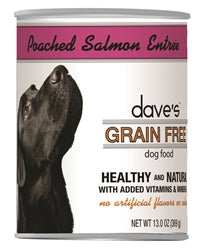 Daves Grain Free, Poached Salmon Entree 13.2Oz (Case Of 12)