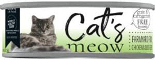 Dave's Pet Cat’s Meow Farmyard Fowl 5.5oz. (Case of 24)