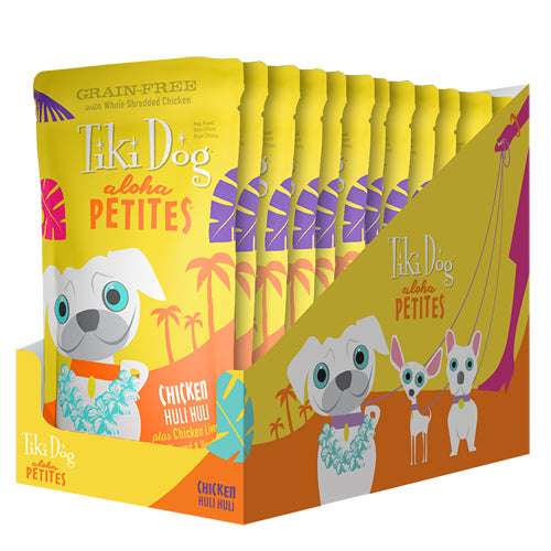 Tiki Pets Dog Aloha Huli Chicken 3.5 Oz.(Case Of 24)