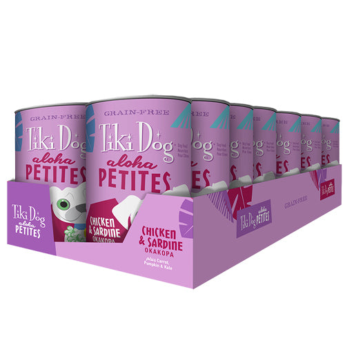 Tiki Pets Dog Aloha Okak Chicken Sar 9 Oz.(Case Of 12)