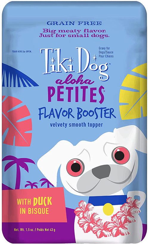 Tiki Pets Dog Aloha Bisque Duck 1.5oz. (Case Of 12)