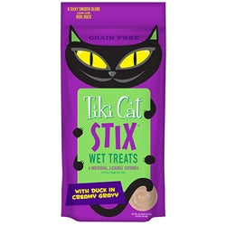 TIKI PETS CAT STIX MOUSSE DUCK 3oz