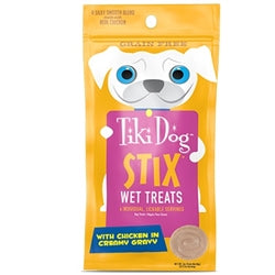 TIKI PETS DOG STIX MOUSSE CHICKEN 3oz