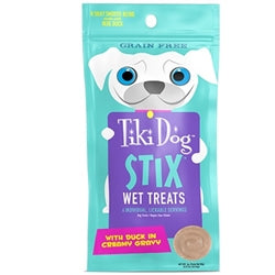 TIKI PETS DOG STIX MOUSSE DUCK 3oz