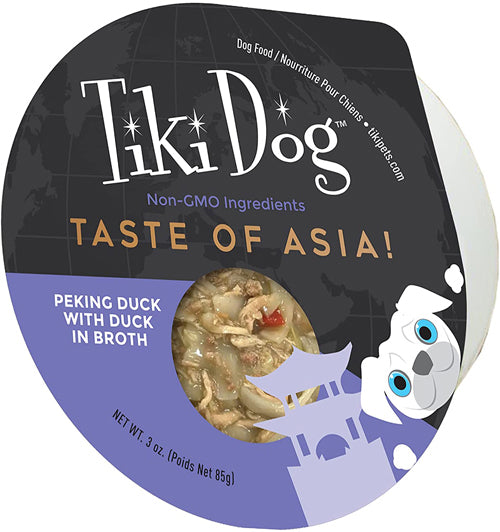 Tiki Pets Dog Gourmet Asia Chicken 3Oz (Case Of 4)