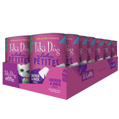 Tiki Pets Dog Aloha Maui Chicken and Duck 9Oz (Case Of 8)