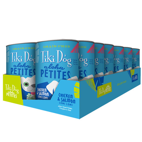 Tiki Pets Dog Aloha Lomi Chicken and Salmon 9Oz (Case Of 8)