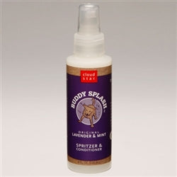 Cloud Star Buddy Splash Original Lavender and Mint Dog Spritzer and Conditioner, 4-Oz. Spray