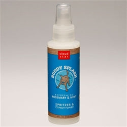 Cloud Star Buddy Splash Relaxing Green Tea and Bergamot Dog Spritzer and Conditioner, 4-Oz. Bottle