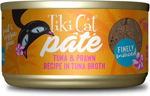 Tiki Pets Cat Grill Tuna & Prawn Pate 2.8oz. (Case Of 12)