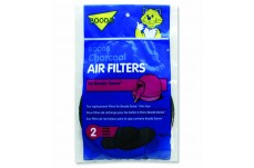Booda Dome Litter Pan Filter Black 2 Pack