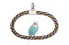 JW Pet Swing N Perch Ring Multi-Color Medium