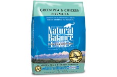Natural Balance Pet Foods L.I.D Green Pea & Chicken Formula Dry Cat Food 10 lb