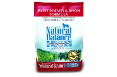 Natural Balance Lid Sweet Potato and Bison Dry Dog Food 4.5Lb