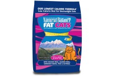 Natural Balance Pet Foods Fat Cats Chicken & Salmon Formula Low Calorie Dry Cat Food 15 lb