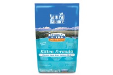 Natural Balance Ultra Wbh Chicken, Duck, Salmon Kitten Dry Cat Food 2Lb
