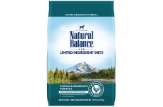 Natural Balance Lid Chicken Formula Dry Dog Food 4.5Lb