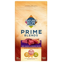 Natures Recipe Prime Blends Dry Dog Food 4 Lb