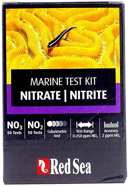 Red Sea Nitrate/Nitrite Test Kit Nitrite: 50 tests Nitrate: 50 tests