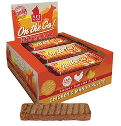 Plato Energy Bar Chicken & Mango Recipe (Case of 12)