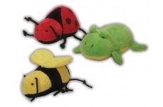 Marshall Pet Products Ferret Pull-N-Go Toy Lady Bug Assorted